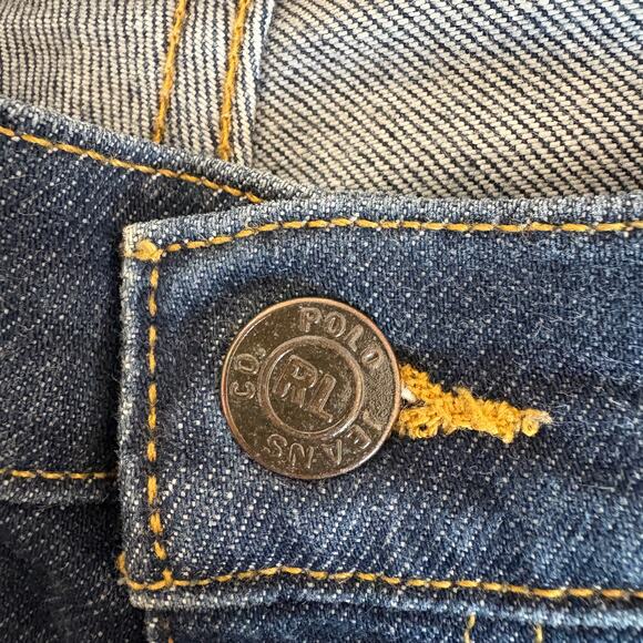 Y2K Polo Jeans Company Stretch Bootcut Snap Sides - Women's Size 6 - Picture 5 of 10